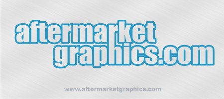 Aftermarket Graphics Decals - Pair (2 pieces)